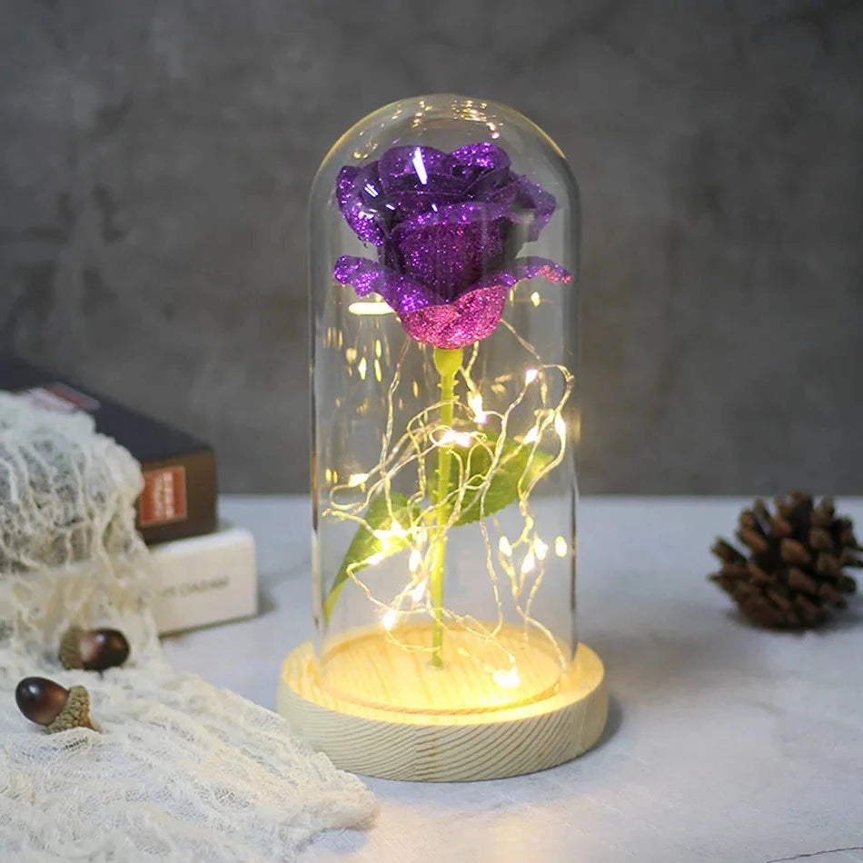 Enchanted Glitter Rose