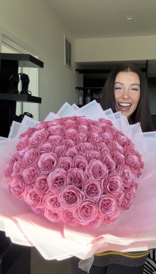 Glitter Rose Bouquet