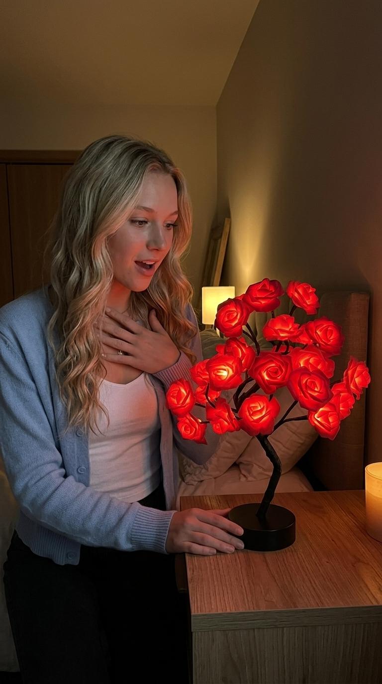 20 Roses, shaped by hand